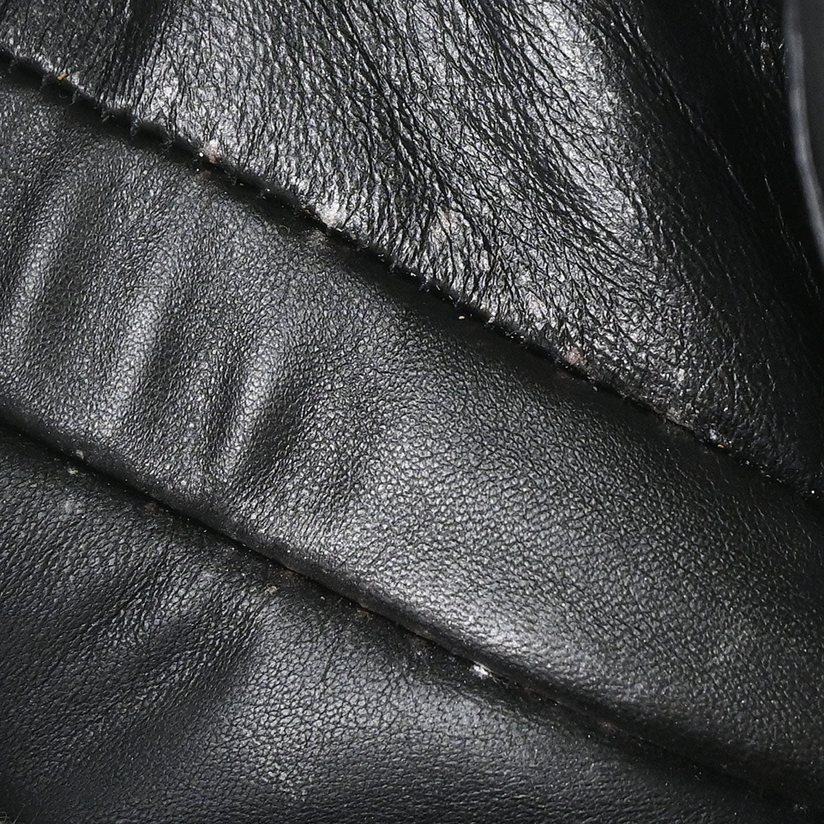 Christian Dior Black Lambskin Rendezvous Cannage Handbag