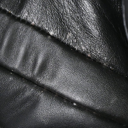 Christian Dior Black Lambskin Rendezvous Cannage Handbag