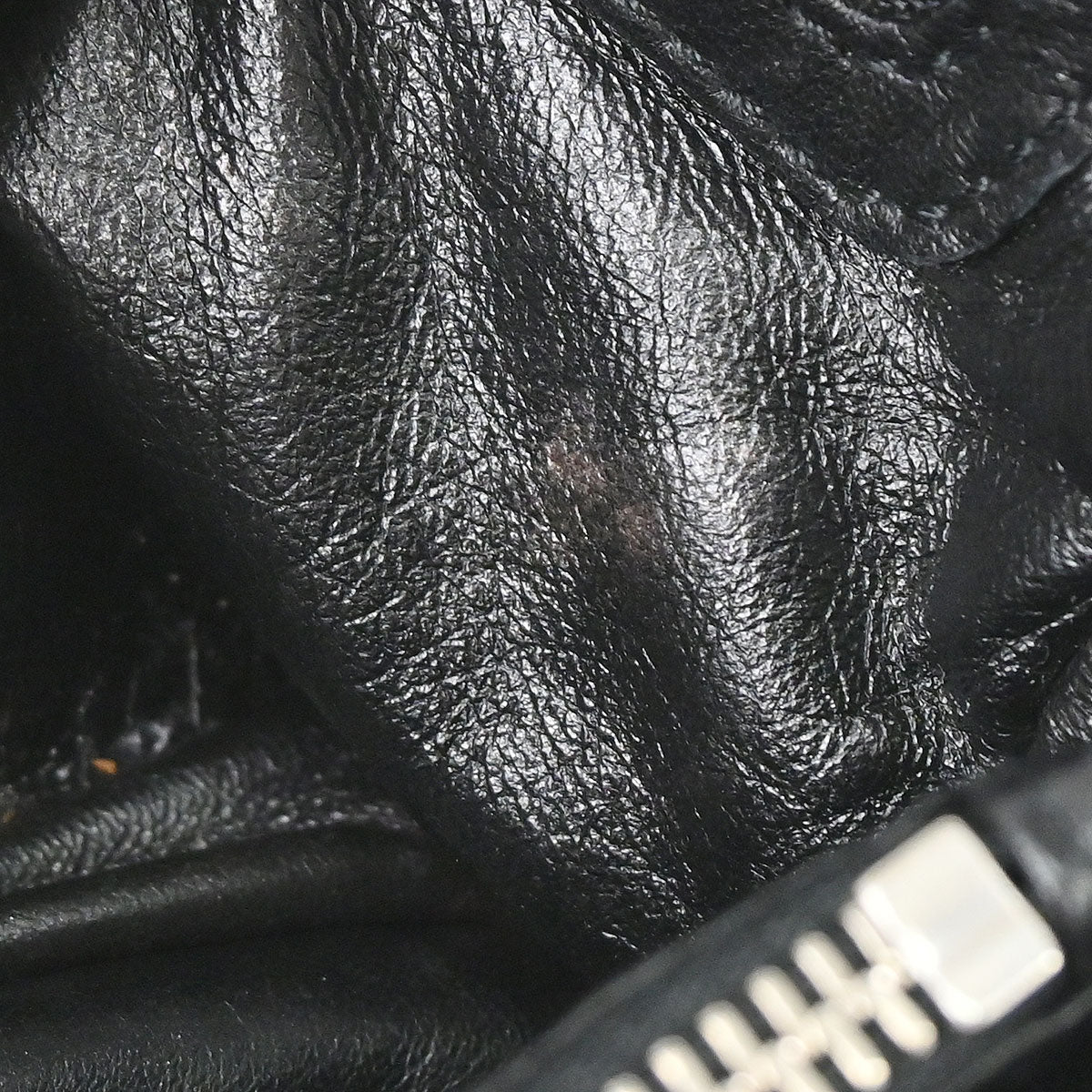 Christian Dior Black Lambskin Rendezvous Cannage Handbag