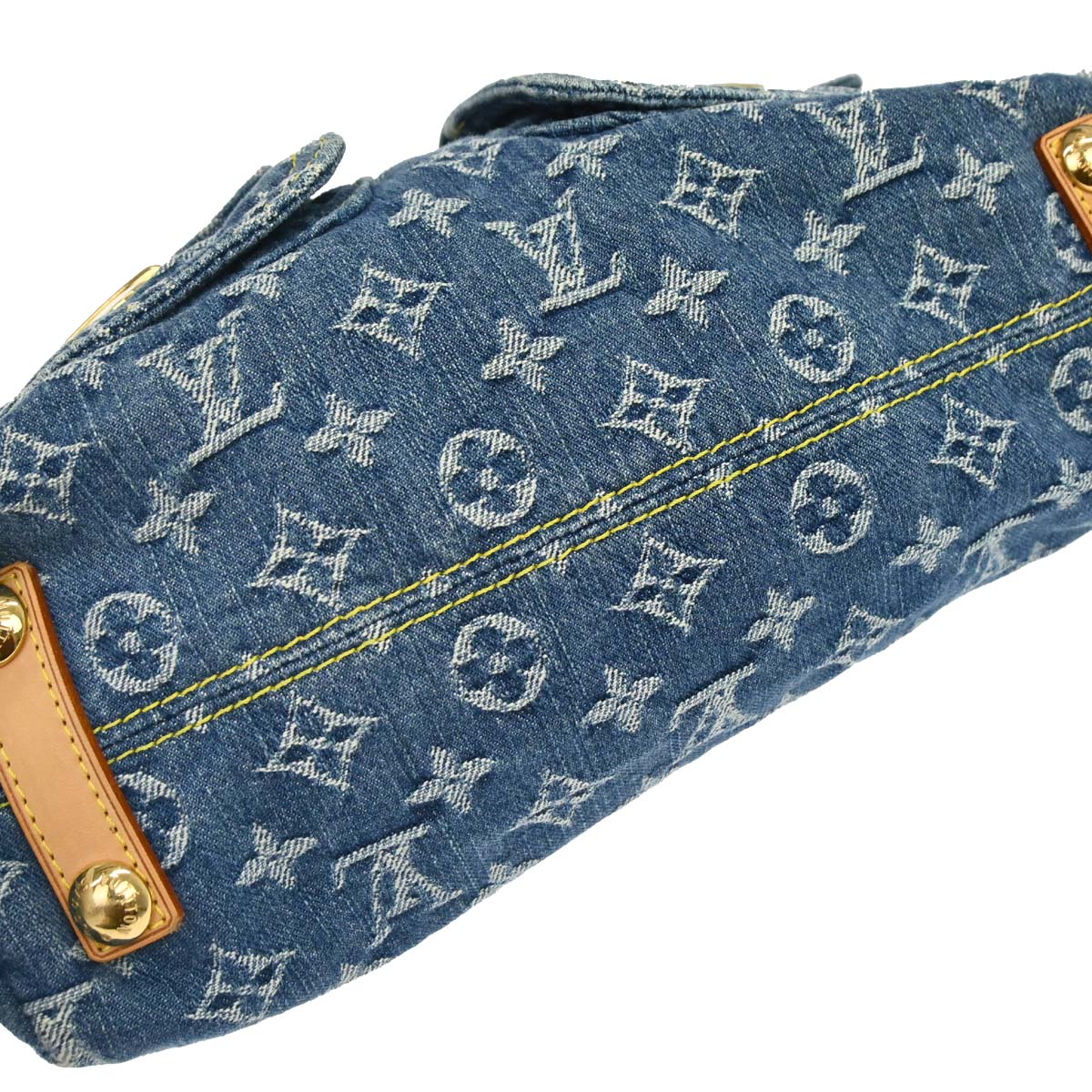 Louis Vuitton Blue Monogram Denim Baggy PM Shoulder Bag M95049
