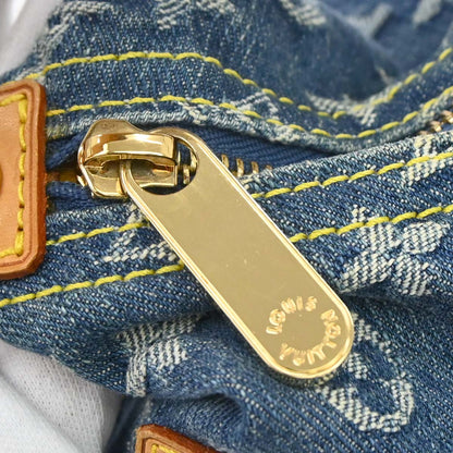 Louis Vuitton Blue Monogram Denim Baggy PM Shoulder Bag M95049