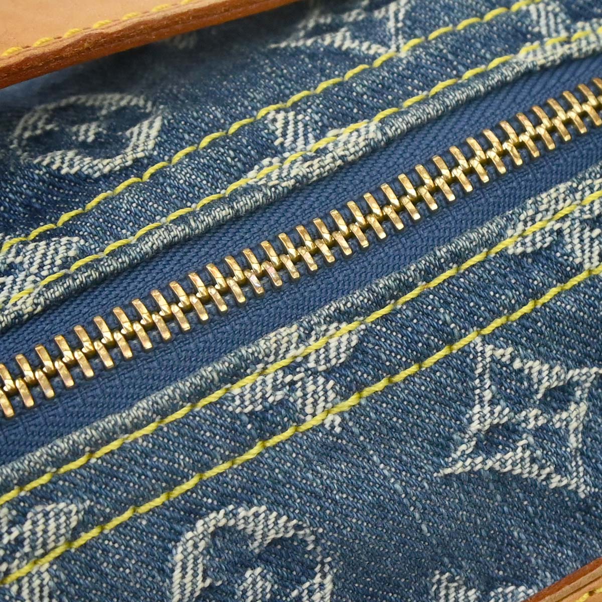 Louis Vuitton Blue Monogram Denim Baggy PM Shoulder Bag M95049