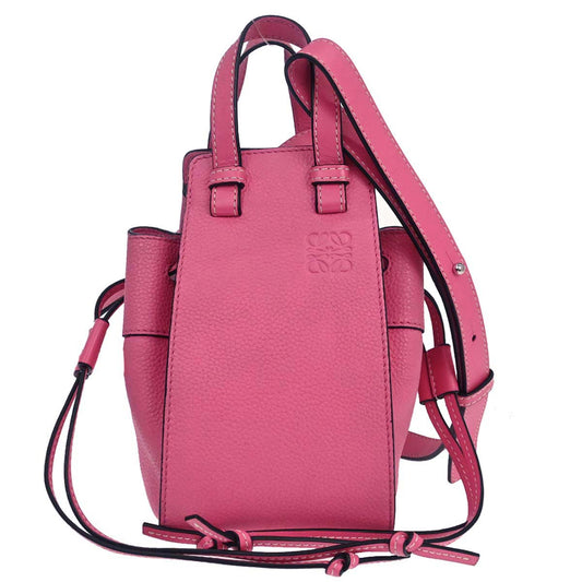 Loewe Pink Hammock 2way Shoulder Tote Handbag