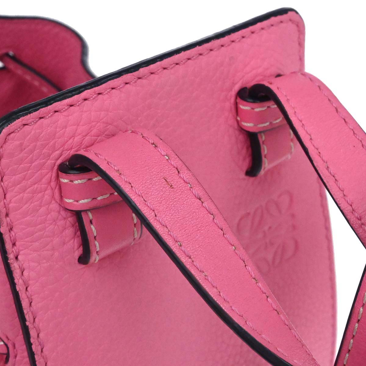 Loewe Pink Hammock 2way Shoulder Tote Handbag