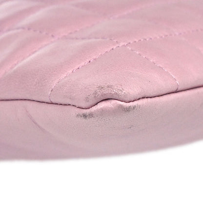 Chanel 1997-1999 Pink Lambskin Choco Bar Handbag