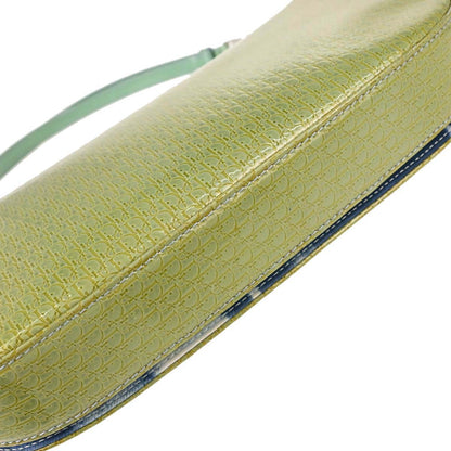 Christian Dior Green Patent Leather Malice Handbag