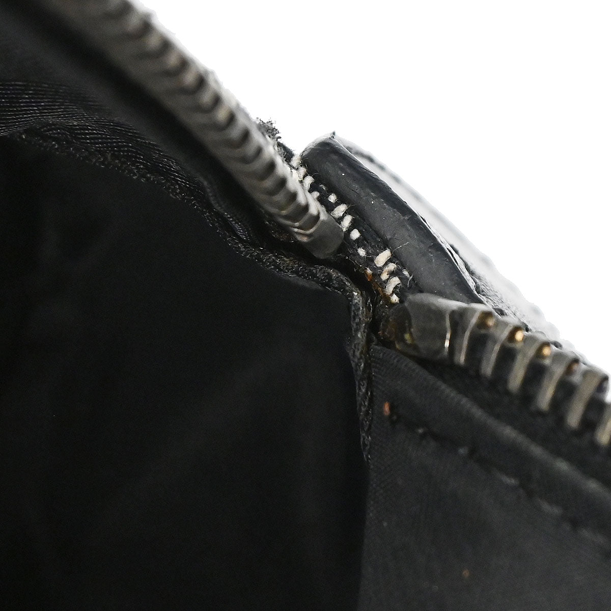 Christian Dior Black Canvas Trotter Double Saddle Handbag