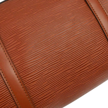 Louis Vuitton Brown Epi Soufflot Handbag M52223