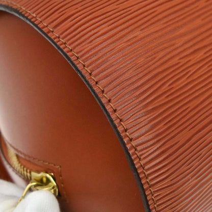 Louis Vuitton Brown Epi Soufflot Handbag M52223