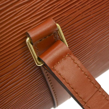 Louis Vuitton Brown Epi Soufflot Handbag M52223