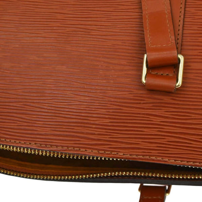 Louis Vuitton Brown Epi Soufflot Handbag M52223