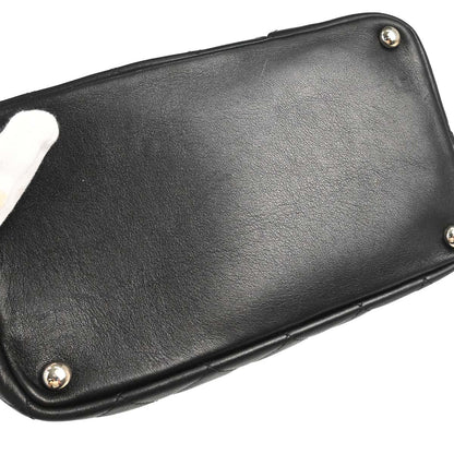 Chanel 2005-2006 Black Calfskin Cambon Ligne Tote Handbag