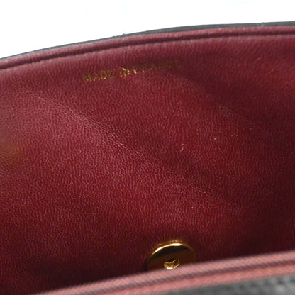 Chanel 1994-1996 Black Lambskin Small Diana Shoulder Bag
