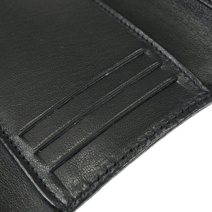 Chanel 1997-1999 Black Caviar Skin Trifold Cardholder