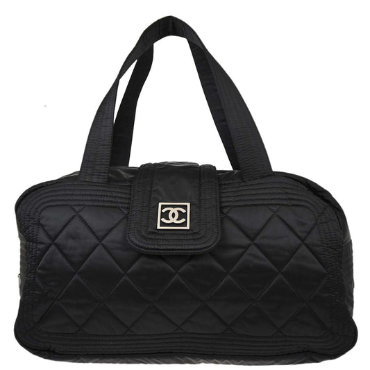Chanel 2005-2006 Black Nylon Sport Line Handbag