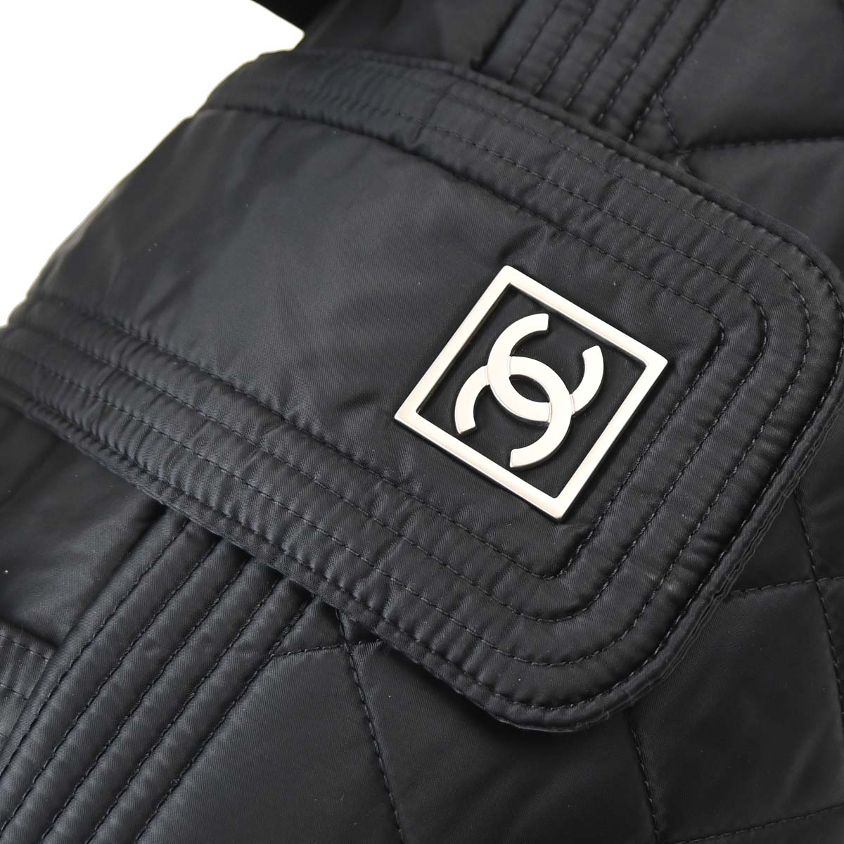 Chanel 2005-2006 Black Nylon Sport Line Handbag
