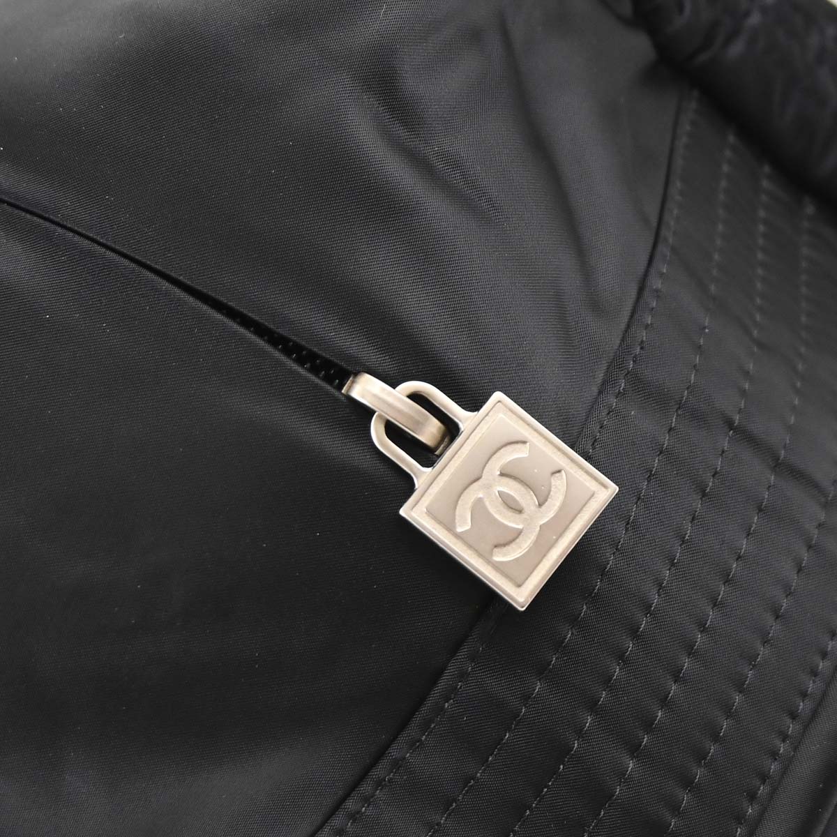 Chanel 2005-2006 Black Nylon Sport Line Handbag