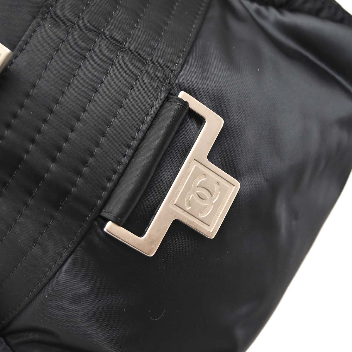 Chanel 2005-2006 Black Nylon Sport Line Handbag