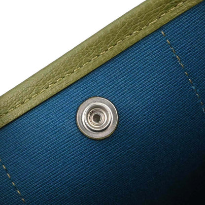 Hermes Anis Green Toile Officier Garden Party TTPM Pouch