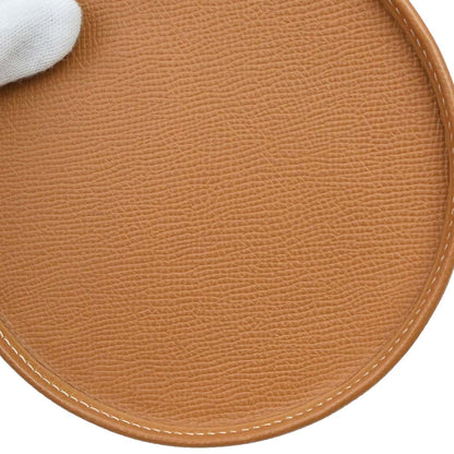 Hermes Natural Courchevel Sac Tambour Shoulder Bag