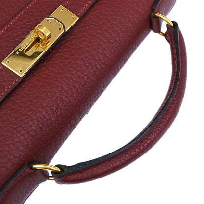 Hermes Rouge H Fjord Kelly A Dos GM Backpack