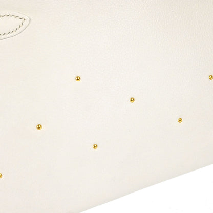 Hermes White Evercolor Kelly 20 Sellier 2way Shoulder Handbag