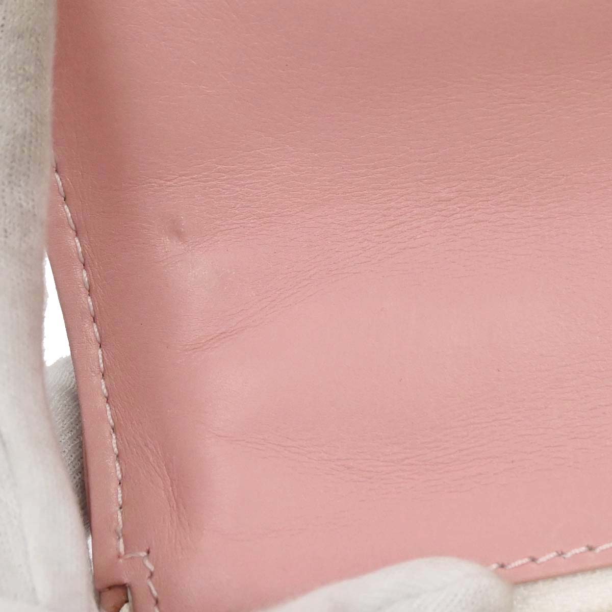 Chanel 2005-2006 Pink Calfskin Wild Stitch Handbag