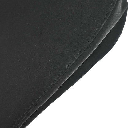 Gucci Black Satin Bamboo Handbag