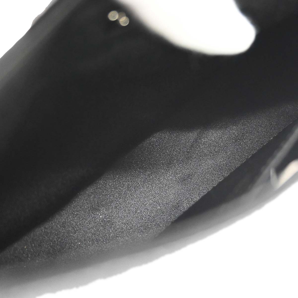 Gucci Black Satin Bamboo Handbag
