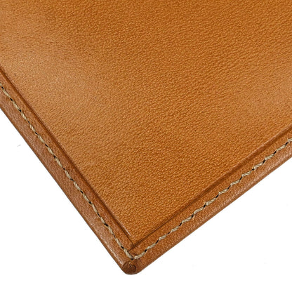 Celine Beige PVC Macadam Long Bifold Wallet
