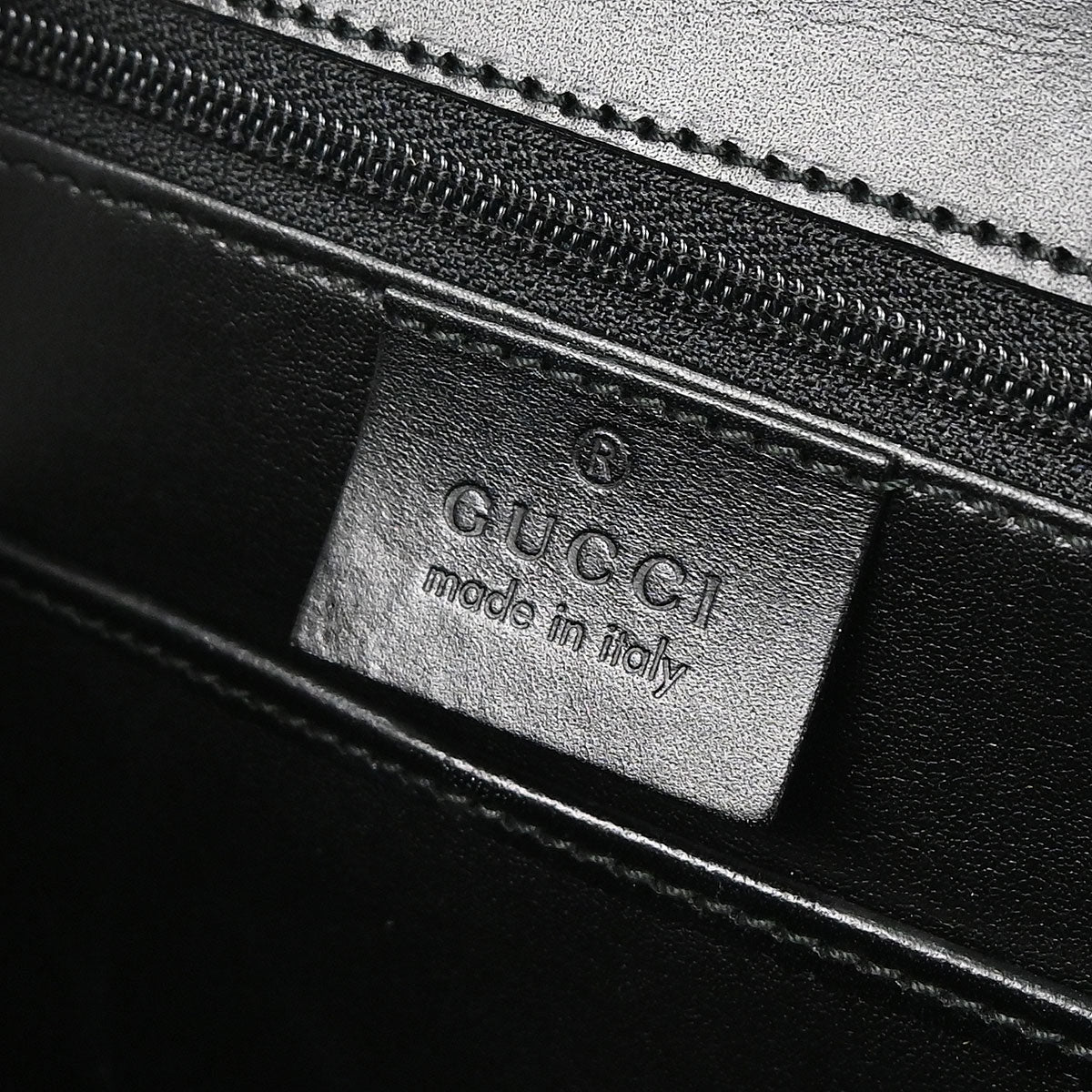 Gucci Black Felt 2way Shoulder Handbag