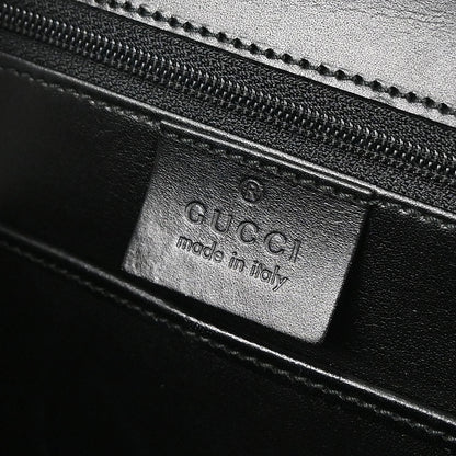 Gucci Black Felt 2way Shoulder Handbag