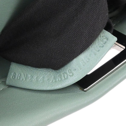 Fendi Green Leather Peekaboo 2way Shoulder Handbag