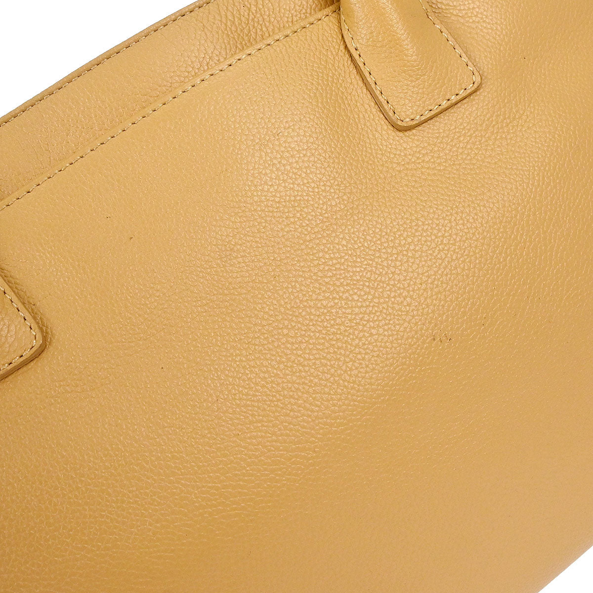 Chanel 2005-2006 Beige Calfskin Executive Cerf 2way Shoulder Tote Bag