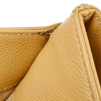 Chanel 2005-2006 Beige Calfskin Executive Cerf 2way Shoulder Tote Bag
