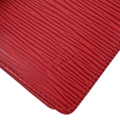 Louis Vuitton Red Epi Agenda Posh Notebook Cover R20527