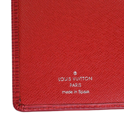 Louis Vuitton Red Epi Agenda Posh Notebook Cover R20527