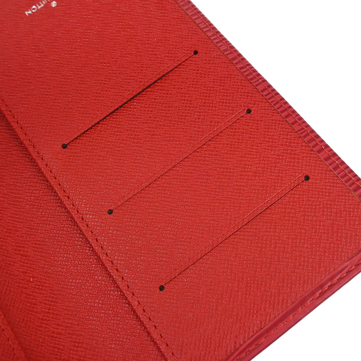 Louis Vuitton Red Epi Agenda Posh Notebook Cover R20527