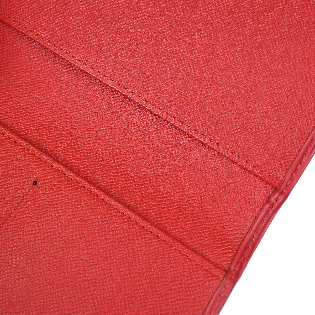 Louis Vuitton Red Epi Agenda Posh Notebook Cover R20527