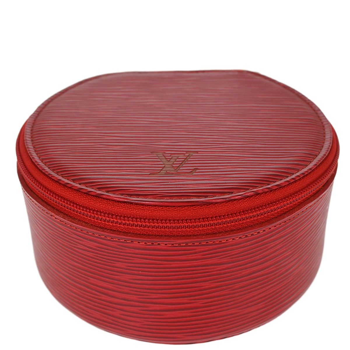 Louis Vuitton Red Epi Ecrin Bijou 12 Jewelry Case Pouch M48207