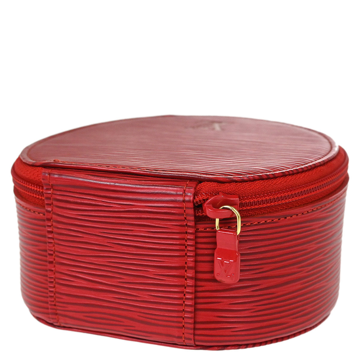 Louis Vuitton Red Epi Ecrin Bijou 12 Jewelry Case Pouch M48207