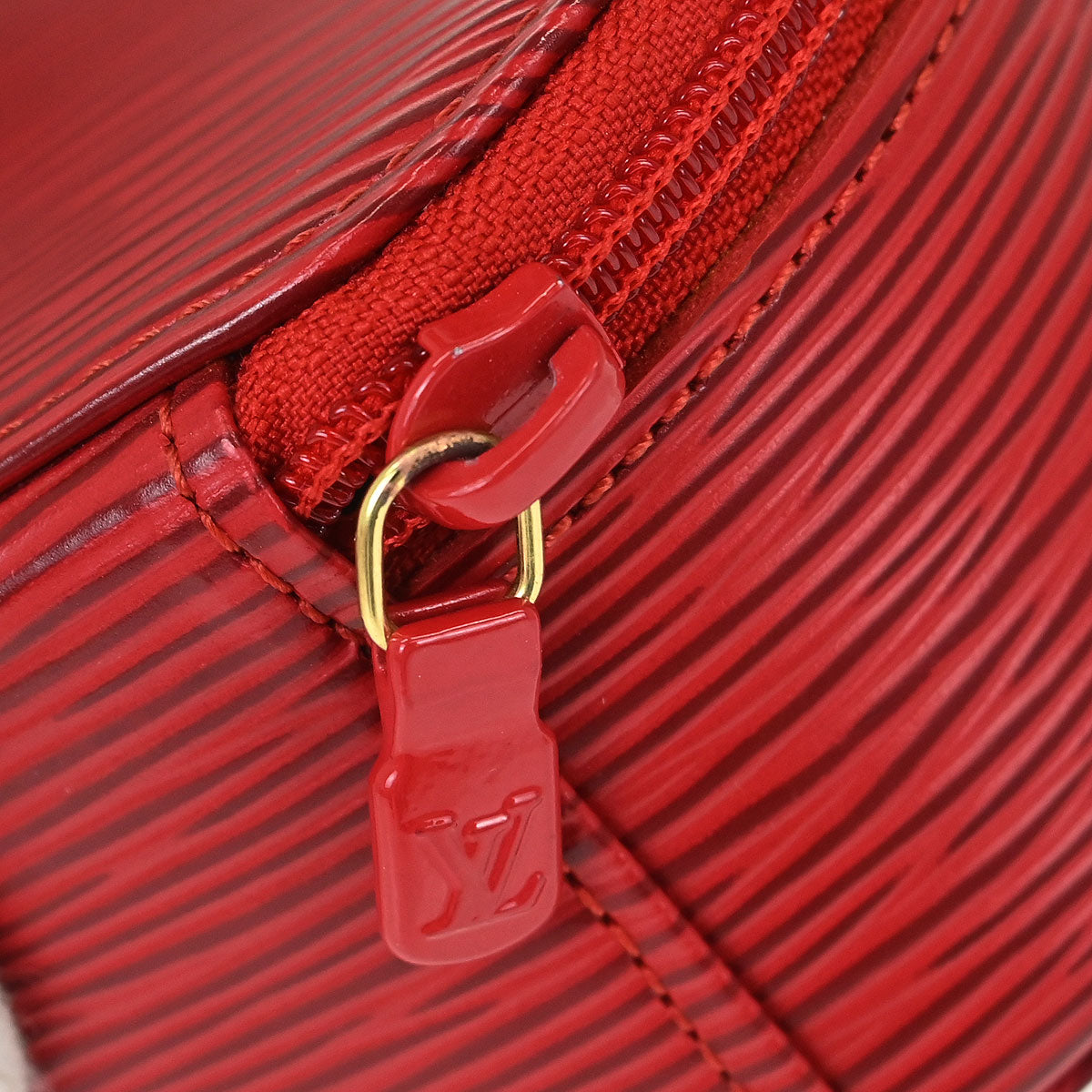 Louis Vuitton Red Epi Ecrin Bijou 12 Jewelry Case Pouch M48207