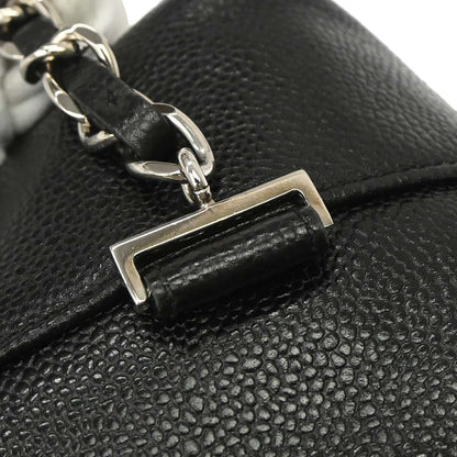 Chanel 1994-1996 Black Caviar Skin Backpack