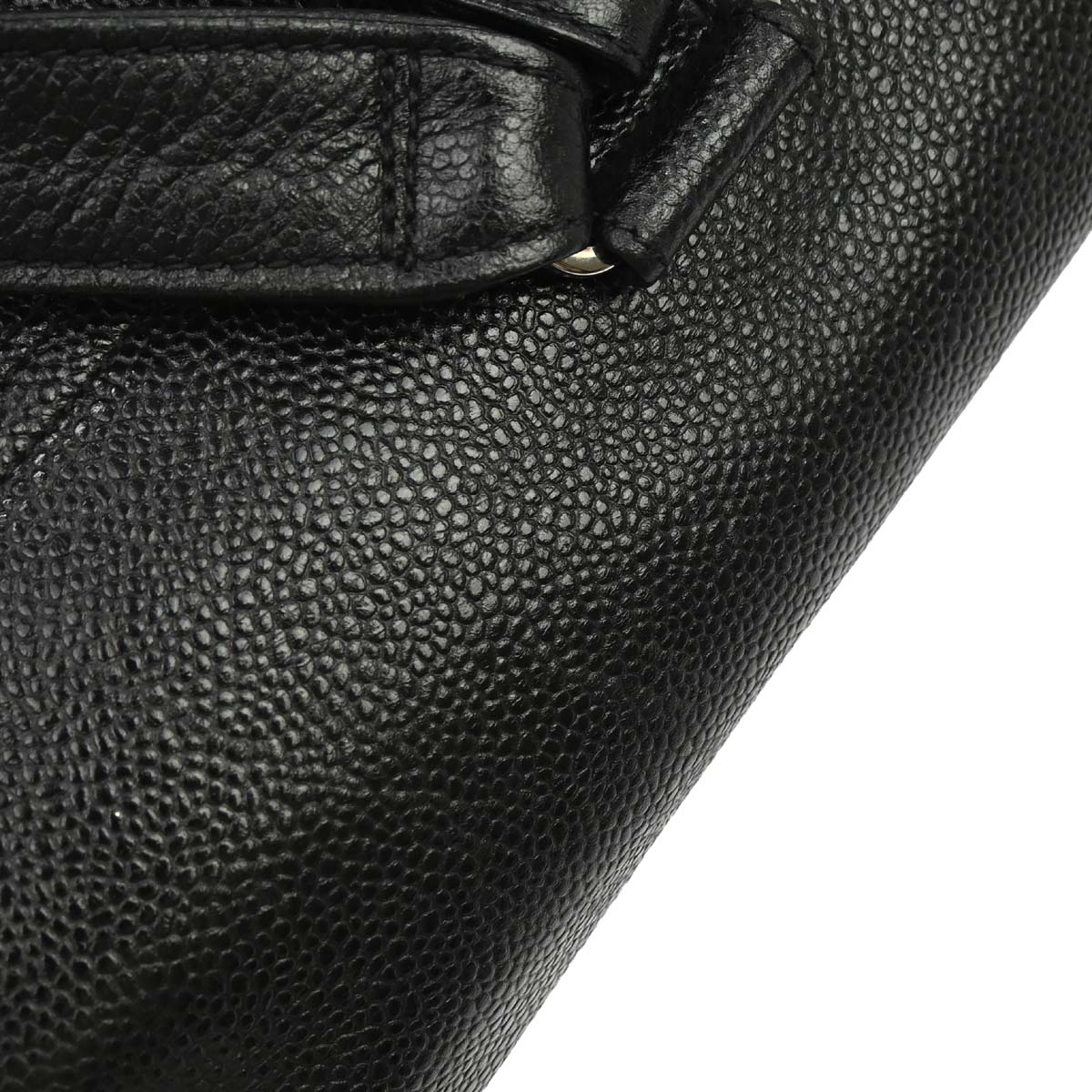 Chanel 1994-1996 Black Caviar Skin Backpack