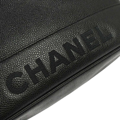 Chanel 1994-1996 Black Caviar Skin Backpack