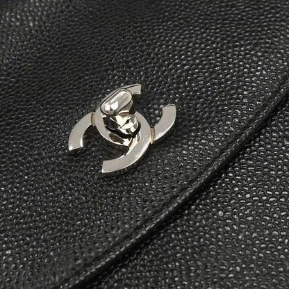 Chanel 1994-1996 Black Caviar Skin Backpack