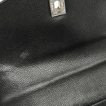 Chanel 1994-1996 Black Caviar Skin Backpack