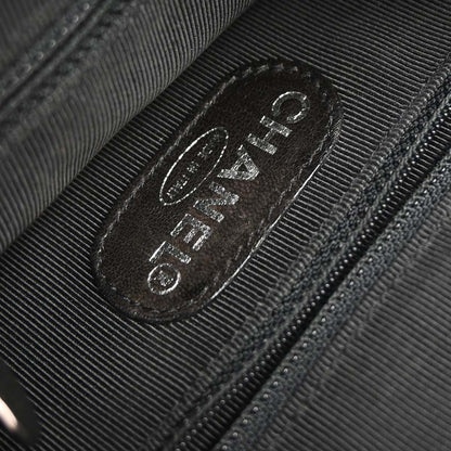 Chanel 1994-1996 Black Caviar Skin Backpack