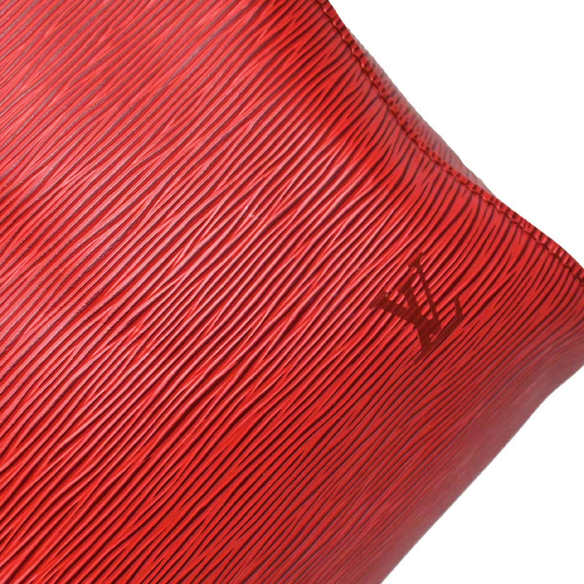 Louis Vuitton Red Epi Keepall 50 Travel Handbag M42967