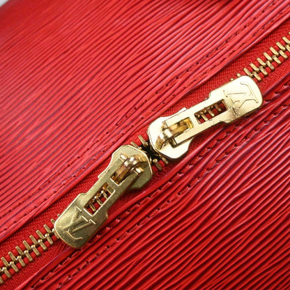 Louis Vuitton Red Epi Keepall 50 Travel Handbag M42967